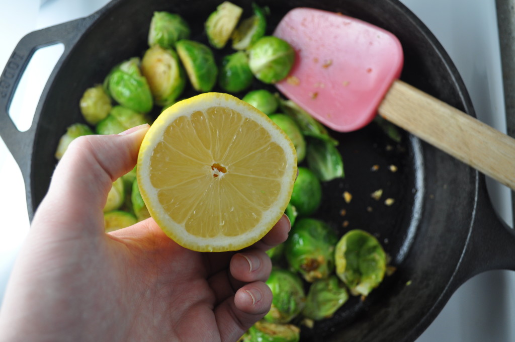 Lemon Brussels Sprouts