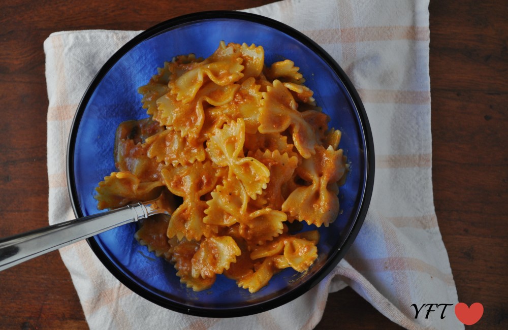 Bow Tie Vodka Pasta