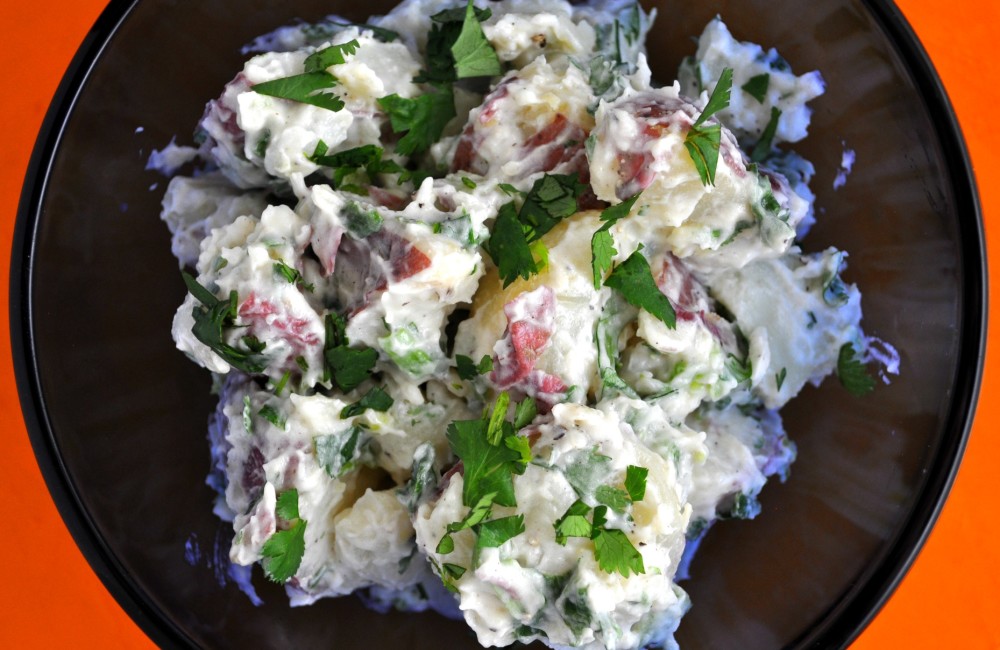 Green Fiesta Potato Salad