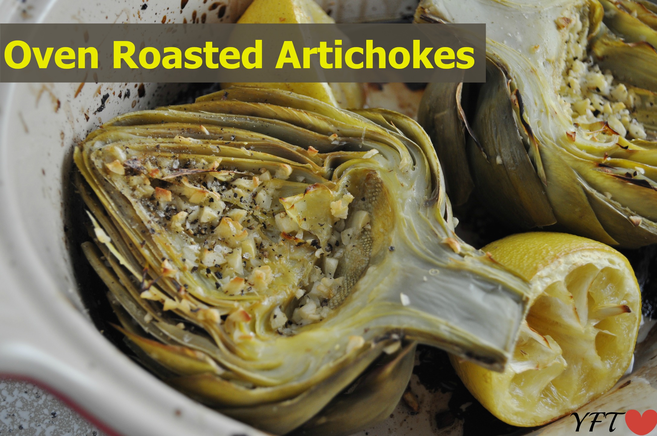 Oven Roasted Artichokes