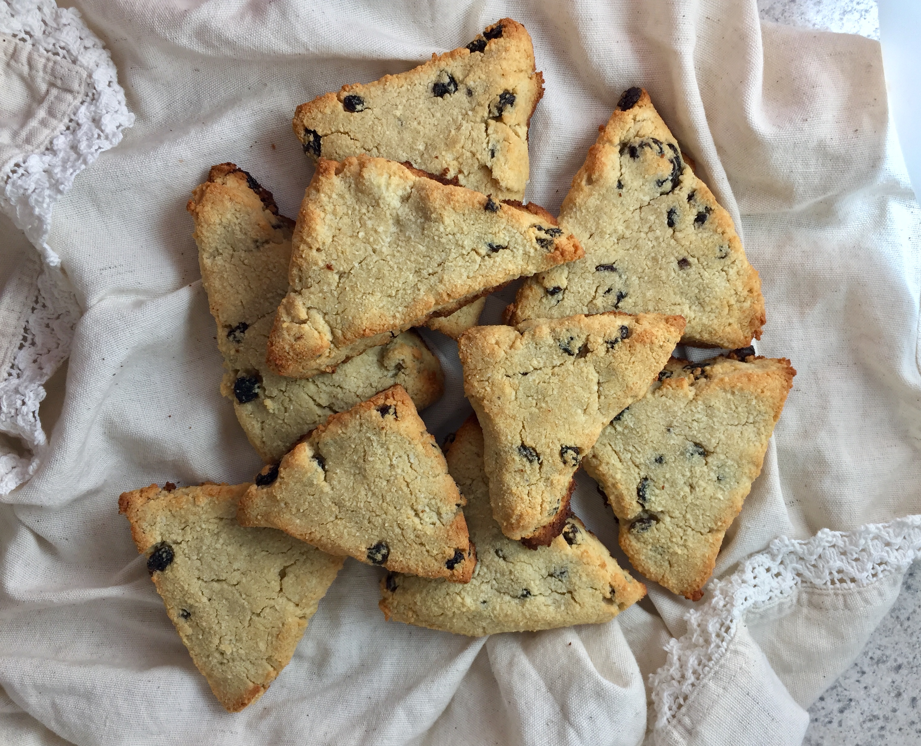 Gluten Free Currant Scones